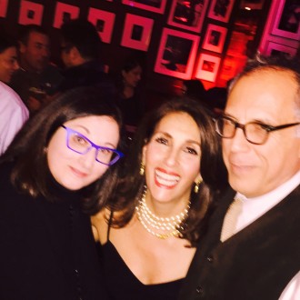 With Renee Rosnes &amp; David Hajdu at Birdland