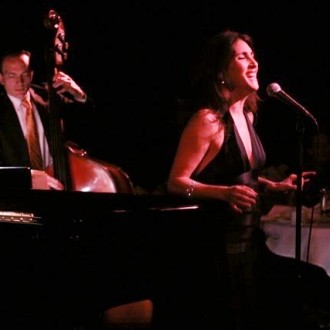 On stage